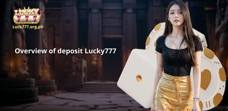 Overview of deposit Lucky777